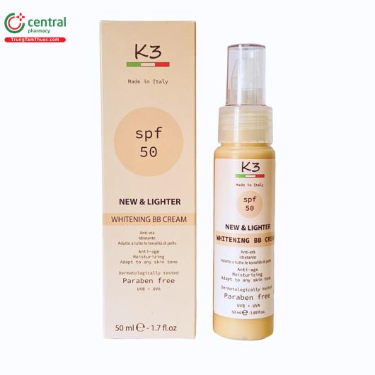 k3 whitening bb cream spf50 1 E1646