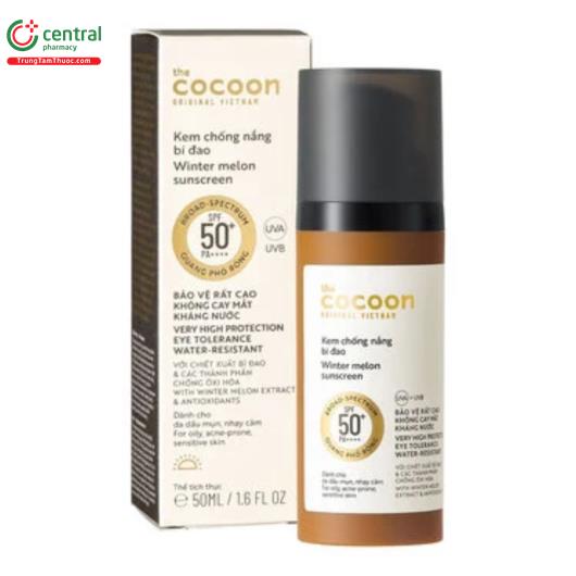 kem chong nang bi dao cocoon spf50 pa 50ml 1 B0703