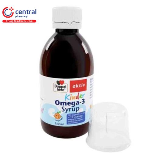 Kinder Omega3 Syrup Doppelherz bổ sung DHA đúng cách cho trẻ