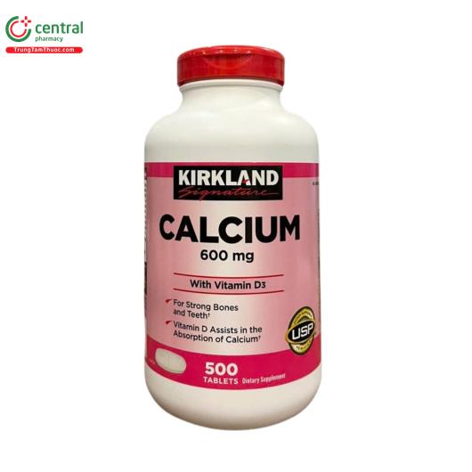 kirkland calcium 600 mg vitamine d3 1 F2413