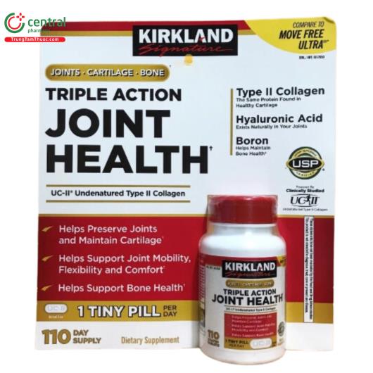 kirkland signature triple action joint health 110 vien 1 B0112