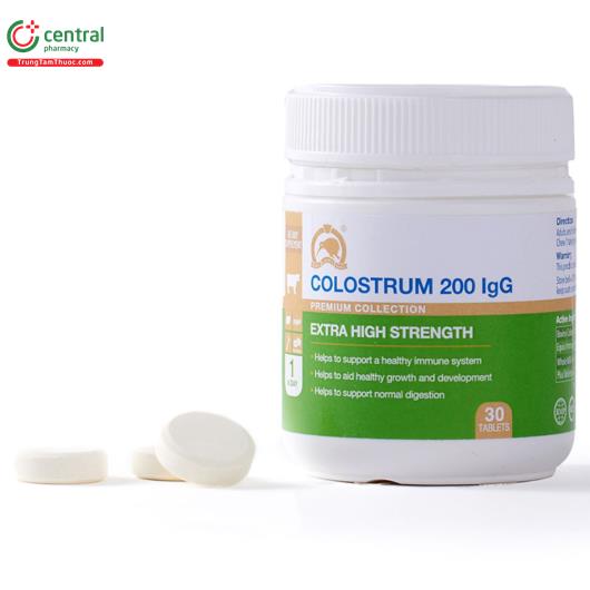 kiwi gokiwi golden kiwi colostrum 200igg tablet 1 S7724