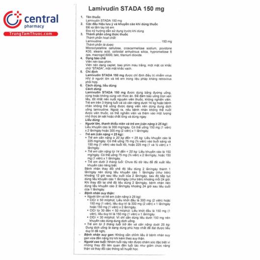 lamivudin stada 150mg 2 S7131