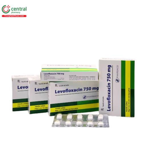 levofloxacin 750 pharbaco 1 P6341