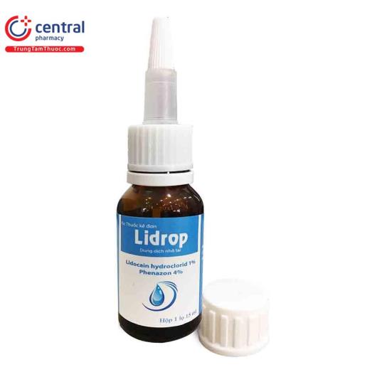 [CHÍNH HÃNG] Thuốc nhỏ tai Lidrop - Giảm nhanh các cơn đau tai