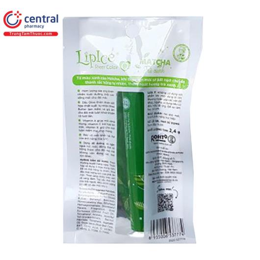 [CHÍNH HÃNG] Son dưỡng môi LipIce Sheer Color Matcha Trà Xanh