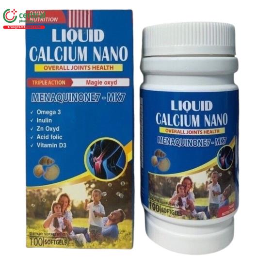 liquid calcium nano overall joints health 9 G2002