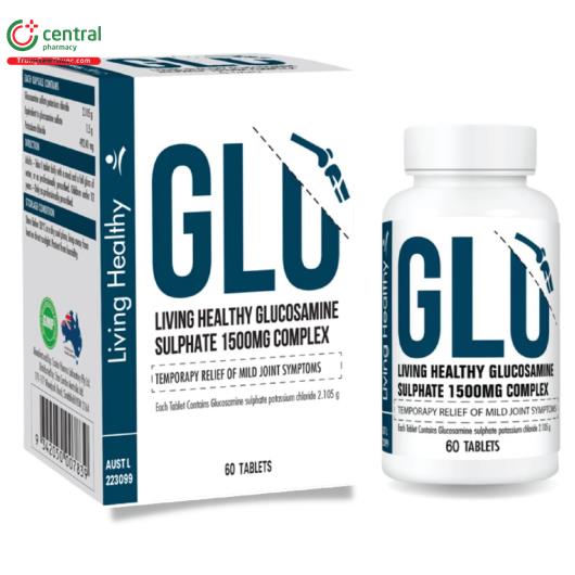 living healthy glucosamine sulphate 1500mg complex F2234