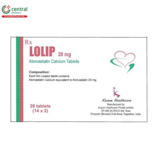 lolip tablets 20mg 10 V8253