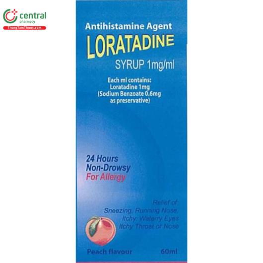 loratadine syrup 1mg ml ysp 5 B0450