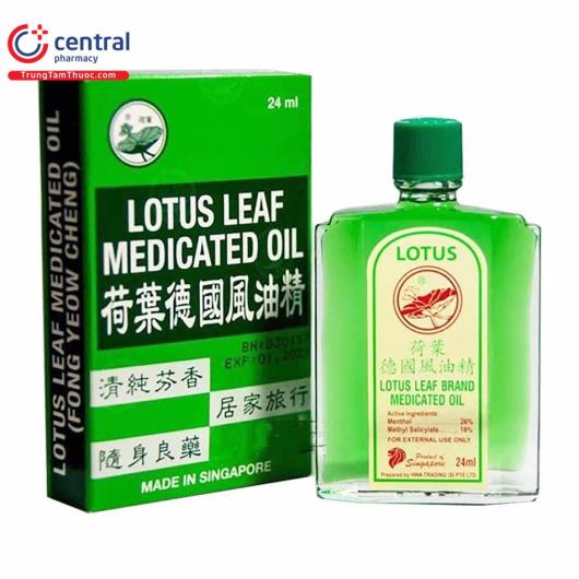 lotus leaf medicated oil 5 A0721