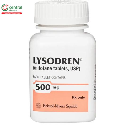 lysodren 500mg bristol myers squibb 3 U8017