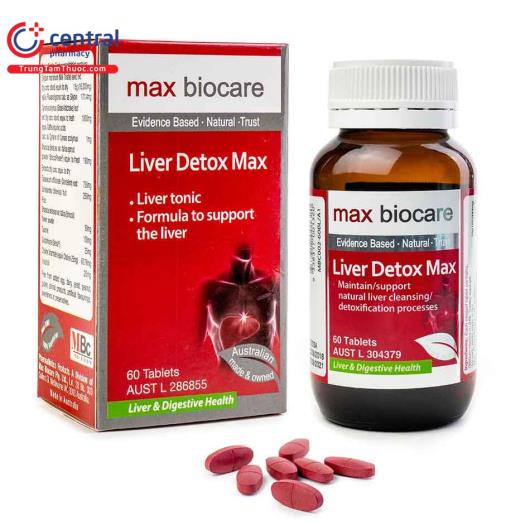 max biocare liver detox max 1 F2681