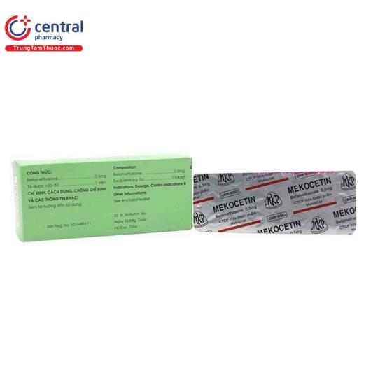 [CHÍNH HÃNG] Thuốc Mekocetin trị bệnh thấp khớp, dị ứng, nội tiết