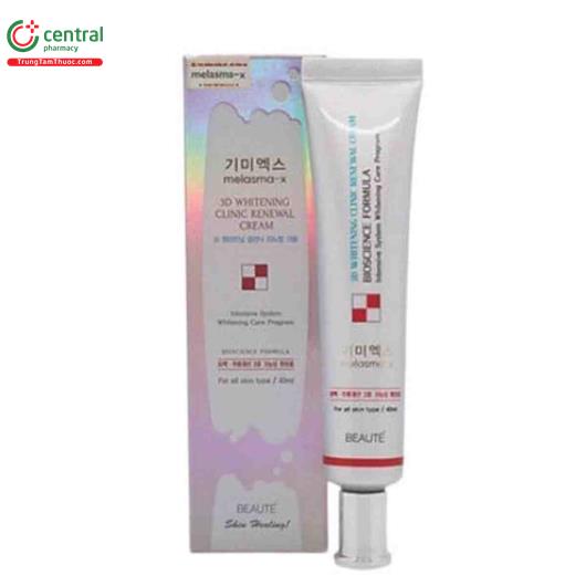 melasma x 3d whitening clinic cream 1 O5016