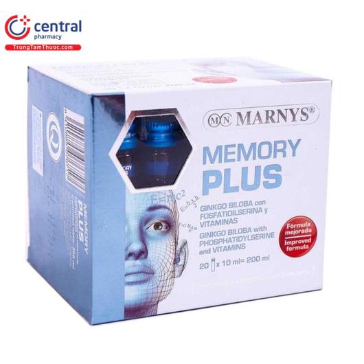 Thuốc Memory Plus tăng cường trí lực, cải thiện chức năng não bộ