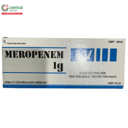 meropenem 1g duoc pham vcp 233 E1106