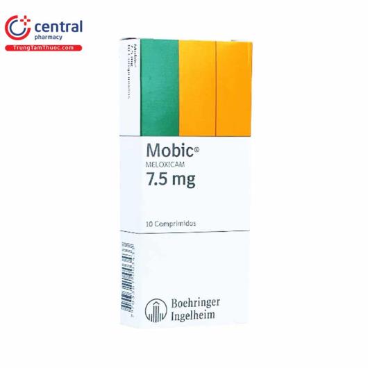 [CHÍNH HÃNG] Thuốc Mobic 7,5mg - trị viêm đau xương khớp