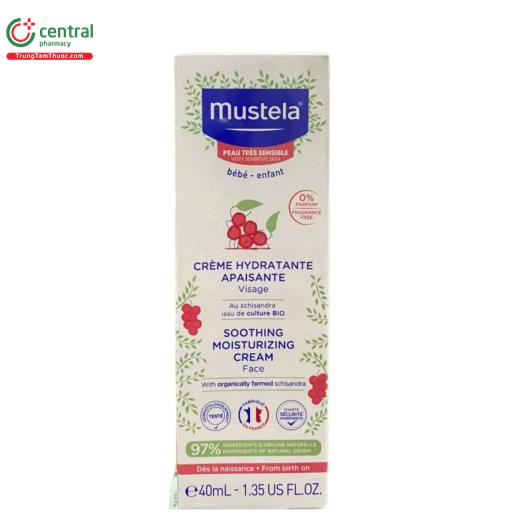 mustela soothing moisturizing face cream 1 R7316