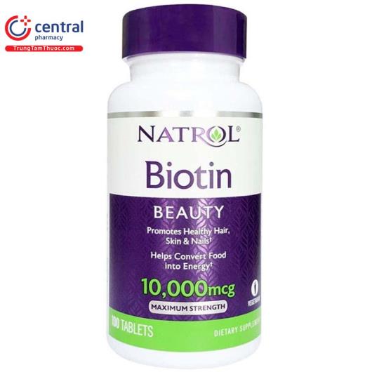 natrol biotin beauty 10000mcg 10 R7450