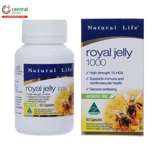 natural life royal jelly 1000 4 V8002