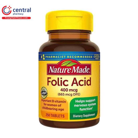 nature made folic acid 400 mcg 1 H3130