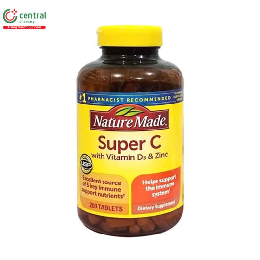 nature made super c with vitamin d3 zinc 1 E1463