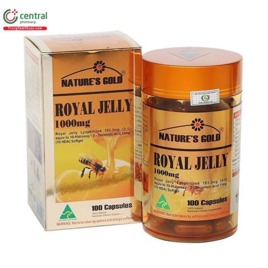 natures gold royal jelly 1000mg 2 P6655