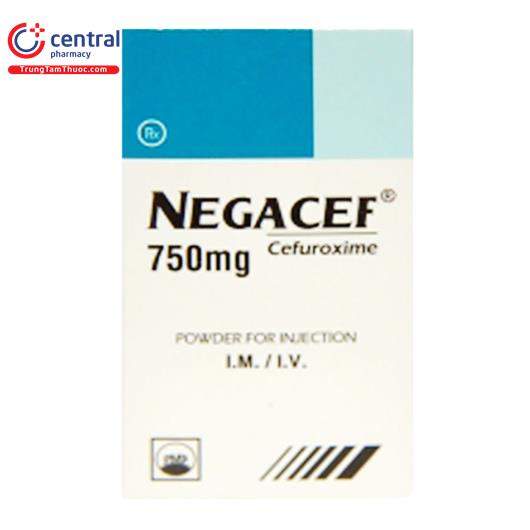 [CHÍNH HÃNG] Thuốc Negacef 750mg điều trị nhiễm khuẩn