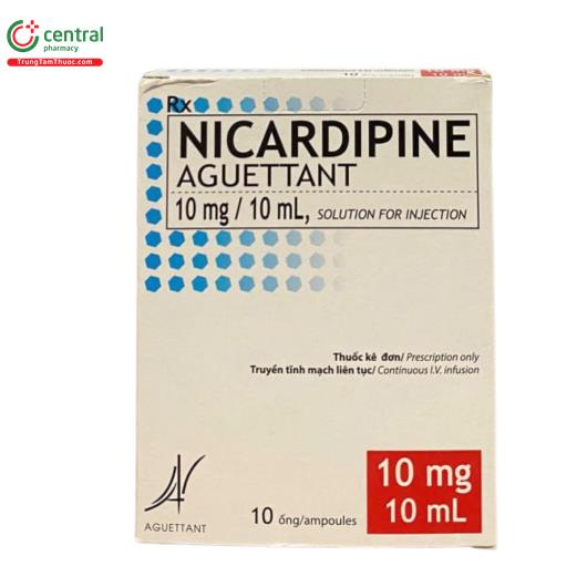 nicardipine aguettant 10mg10ml 1 D1554