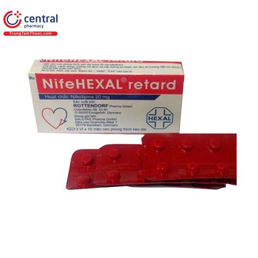 nifehexal 20 retard 1 I3106