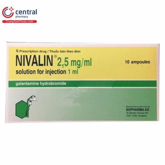 nivalin 25mg ml 3 O5358