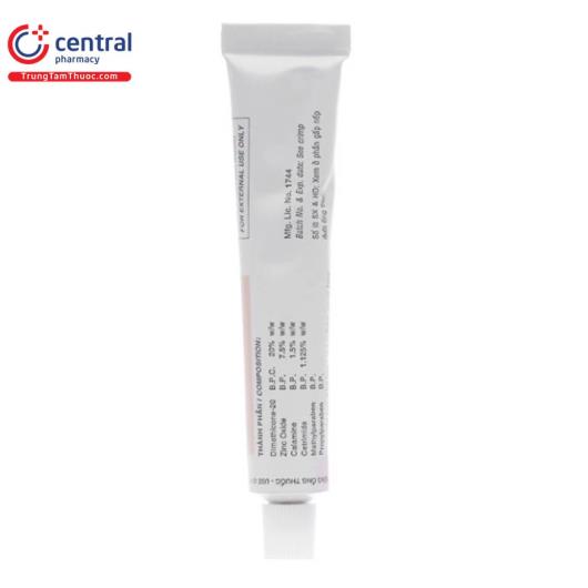 [CHÍNH HÃNG] Thuốc Norash 20g điều trị viêm da do tiếp xúc, dị ứng