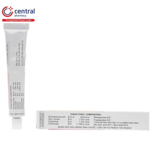 [CHÍNH HÃNG] Thuốc Norash 20g điều trị viêm da do tiếp xúc, dị ứng