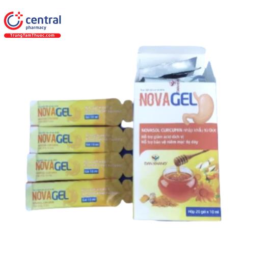 [CHÍNH HÃNG] Novagel hỗn dịch uống hỗ trợ giảm đau dạ dày