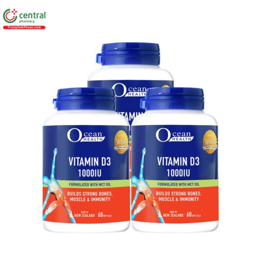 ocean health vitamin d3 1000iu 1 G2061