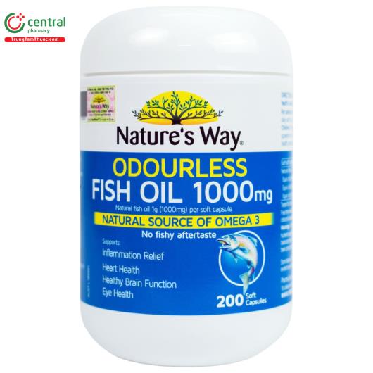 odourless fish oil 1000mg 16 I3174