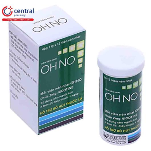 [CHÍNH HÃNG] Thuốc OHNO - viên nén nhai hỗ trợ cai nghiện thuốc lá