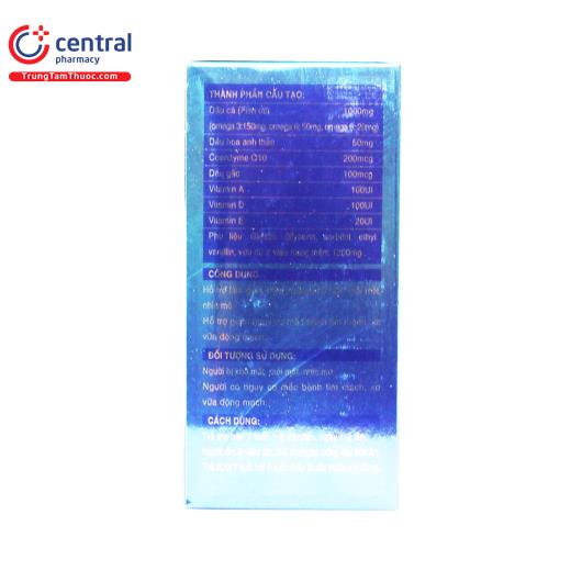 [CHÍNH HÃNG] Omega 3.6.9 Vitamin E Q10 High Tech USA Dầu cá bổ mắt.