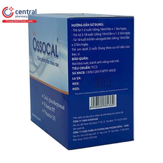 [CHÍNH HÃNG] Thuốc Ossocal: tác dụng, liều dùng và lưu ý khi sử dụng.