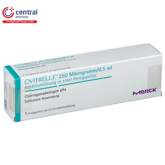 [CHÍNH HÃNG] Thuốc tiêm Ovitrelle 250micrograms/0.5ml
