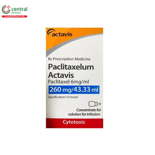 paclitaxelum actavis 1 O5826