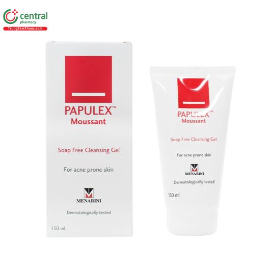 papulex moussant soap free cleansing gel 1 A0740