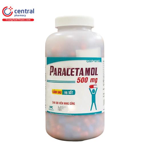Paracetamol 500mg Dược Cửu Long