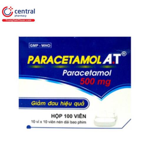 paracetamol at 500mg 0 C1104