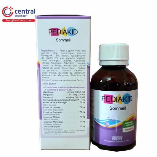 [CHÍNH HÃNG] Thuốc Pediakid Sommeil - giúp bé yêu ăn ngon ngủ khỏe