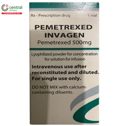 pemetrexed invagen 500mg 2 R7534