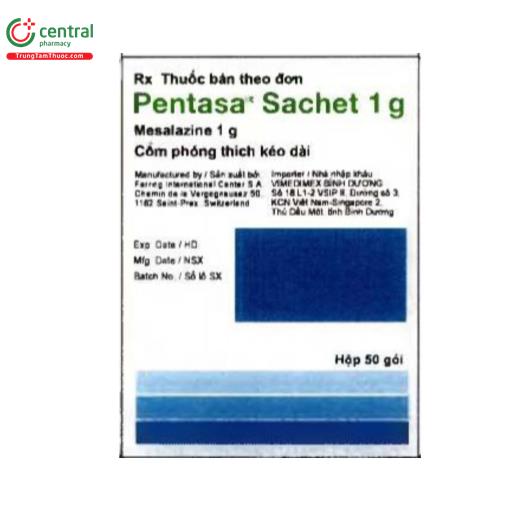 pentasa sachet 1g 1 E1256