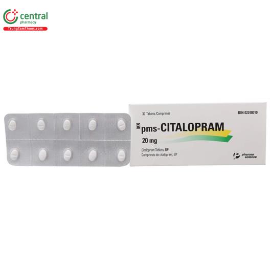 pms citalopram 20mg M5567