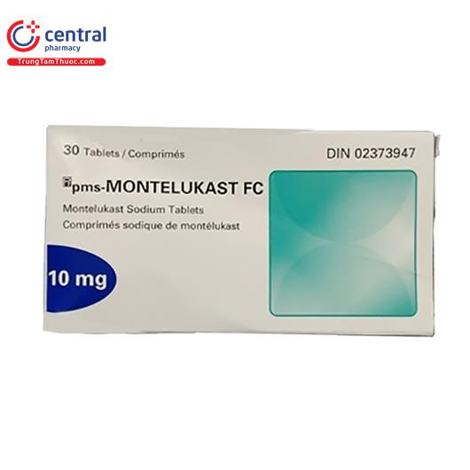 pms montelukast fc 10mg vien nen K4200